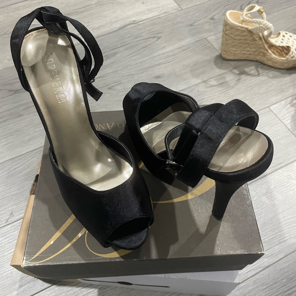 Black heels